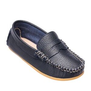 Boy's Alex Leather Driver Loafers, Toddler